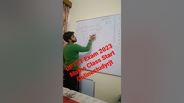 UPTET Exam 2023 | UPTET 2023 | Maths Class UPTET 2023 | Onlinestudyrjt