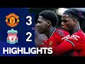 REVENGE MAINOO !! 3-2 Manchester United vs Liverpool Highlights EPL Mainoo Cunha Sesko Goal