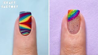 Looking for the perfect pride nails? | Craft Factory | Rainbow Tips!