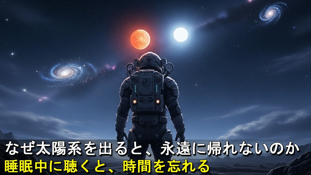 [睡眠ドキュメンタリー] なぜ太陽系を離れる旅は「片道切符」なのか