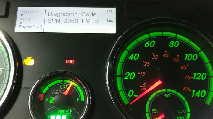 Reading fault codes from a Cascadia Dash Pt 3