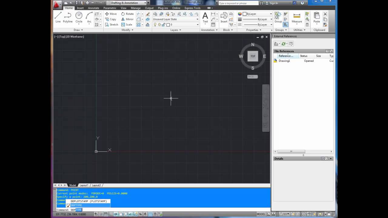 9. Tích hợp Point Style với các công cụ khác trong AutoCAD