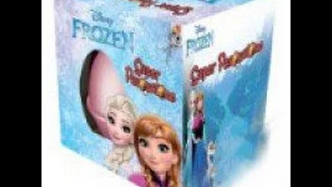 Ovo de Pscoa surpresa Frozen e Barbie / Super Pasqualone Frozen e  Barbie.