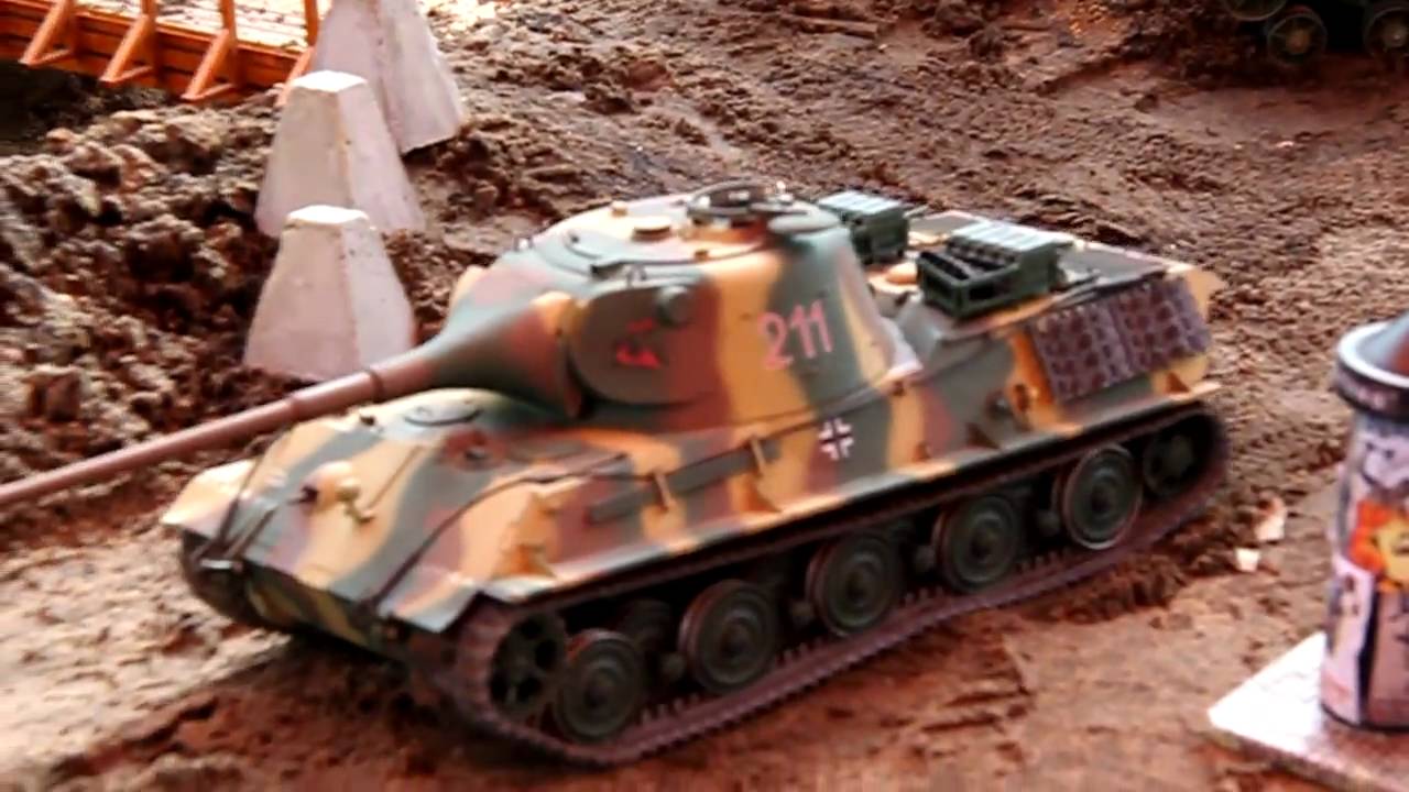 RC tank 1/16 Pz.Kpfw. VII Ausf. C "Löwe" YouTube