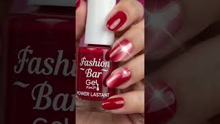 💅 Fashion Bar Gel Nail Polish Set (Pack of 6) | High Shine Gloss Finish | Long-lasting