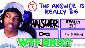 THE IMPOSSIBLE QUIZ ALMOST MADE ME COMMIT