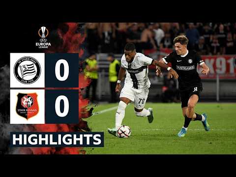 Sturm Graz – Rennes | Zusammenfassung | Tore & Beste Momente | Europa League