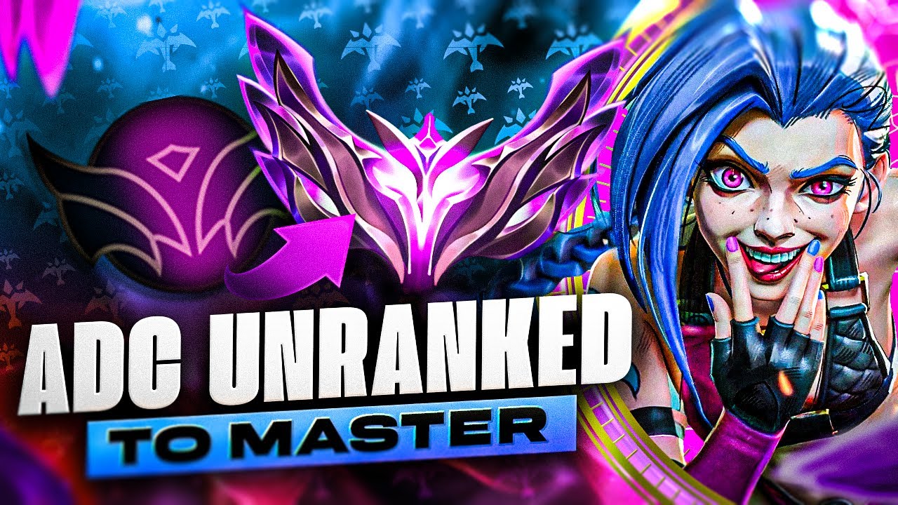 Educational Jinx Unranked to Master (Full Collection) - Jinx ADC Gameplay | League of Legends