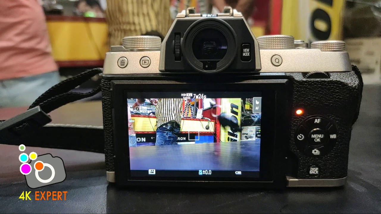 How to Set Fujifilm X-T100/X-T200/X-A7/X-A5 Slow-motion Setting 100 fps