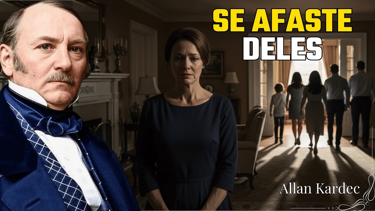 Veja por que ESPÍRITOS AFASTAM SUA FAMÍLIA DE VOCÊ  | Allan Kardec