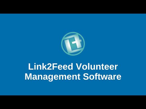 Link2Feed Volunteer Management Software
