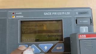 Abb Sace Pr122/P-lsi Circuit Breaker Trip Unit 5000A Re0676 L2306