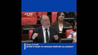 Sezai Temelli: Şırnak’ta taziye ve cenazeye katılmak suç sayılıyor!