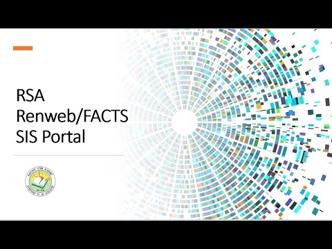 RSA's RENWEB FACTS SIS Portal informational presentation