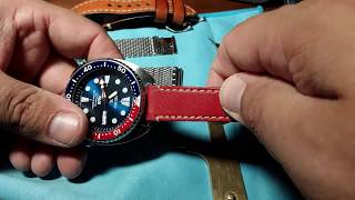 How to Install a NEW Strap on a Seiko PADI Watch - YouTube