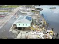 8-31-2021 Leeville, La Hurricane Ida complete devastation- drone
