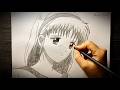 Lineart Miki Koishikawa (Marmalade Boy) | Hand Drawn Graphite Art: Mastering Shading