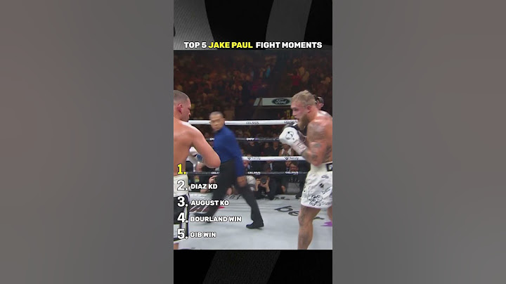 Jake Paul's Top 5 Fight Moments 🔥