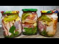 "ПЯТИМИНУТКА" ИДЕАЛЬНАЯ ЗАКУСКА НА ВСЕ СЛУЧАИ ЖИЗНИ! САЛО В РАССОЛЕ СО ВКУСОМ ШАШЛЫКА!