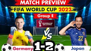 Highlights: Germany vs Japan (1-2) ||FIFA World Cup Qatar 2022 ||Upset for Germany #fifaworldcup2022