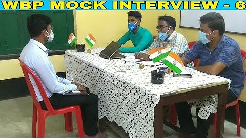 WBP,JAIL POLICE MOCK INTERVIEW-6,BY ABHIJIT SIR, A BRILLIANT CANDIDATE MOCK INTERVIEW WBPJAIL POLICE