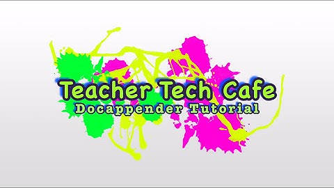 Using Google Forms Add-on "Docappender" to Collect Data