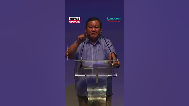 Prabowo Subianto Bicara Soal Pengkhianatan