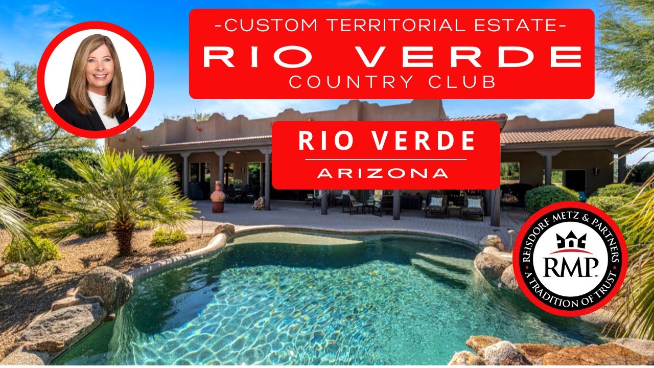 Custom Territorial Estate, Rio Verde Country Club YouTube