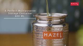 Upgrade Your Kitchen Essentials With Hazel Stainless Steel Ghee Pot Set
