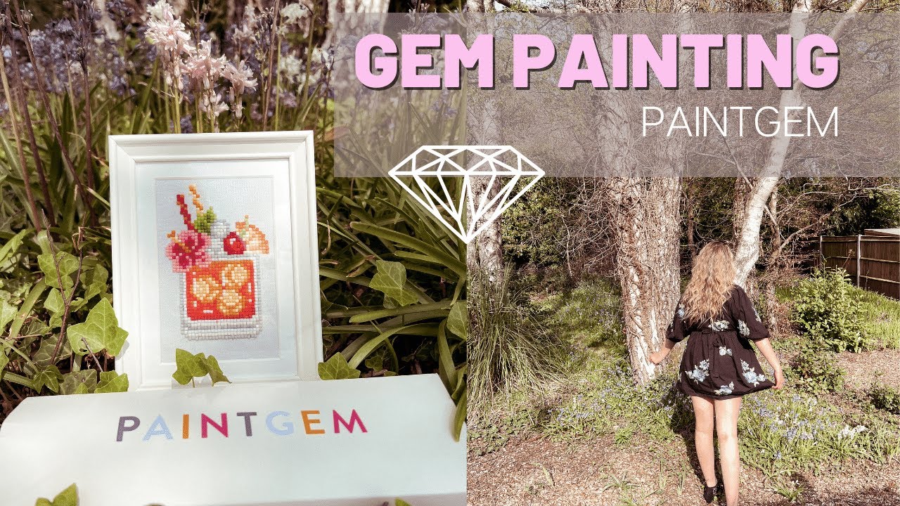 Gem Painting for Beginners Self Care Mindfulness Activities