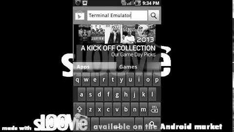 How to get command prompt for android