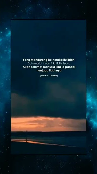 STATUS WA 30 DETIK || Hati-hati dengan lidah.