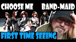 FIRST TIME SEEING 'BAND-MAID' -CHOSE ME (GENUINE REACTION)