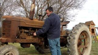 1948 Farmall H Carb Cleaning