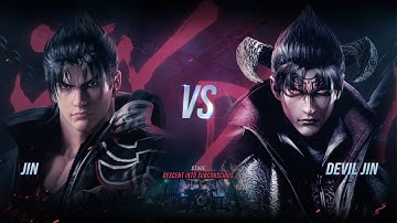 TEKKEN 8 Gameplay | Jin Kazama VS Devil Jin (CPU) - Ultra Hard