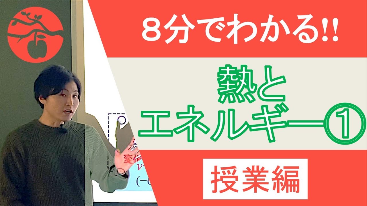 【熱力学#1-①】熱とエネルギー(授業編)【高校物理基礎】