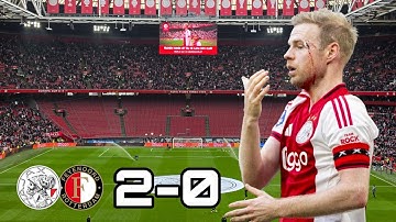 AFC AJAX 2-0 Feyenoord (de Klassieker) zondag 14 december 2025 @ Johan Cruijff Arena Amsterdam 