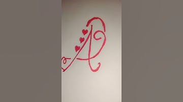 fancy word - A writing easy || stylish A Alphabet. #shorts #shortsvideo #fancy