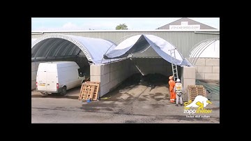 Zappshelter Temporary Storage |  Installation Timelapste at Roadmender