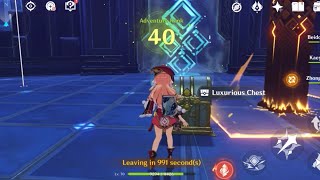 AR35 to AR40 in one go [Genshin-Second account]