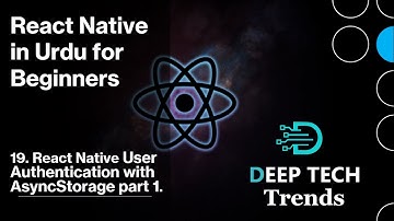 Login Authentication Tutorial in React Native | Authentication | AsyncStorage