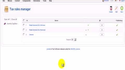 Overview of the tax system of iJoomla DigiStore