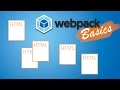 WEBPACK + MULTIPLE HTML FILES | Webpack 2 Basics Tutorial
