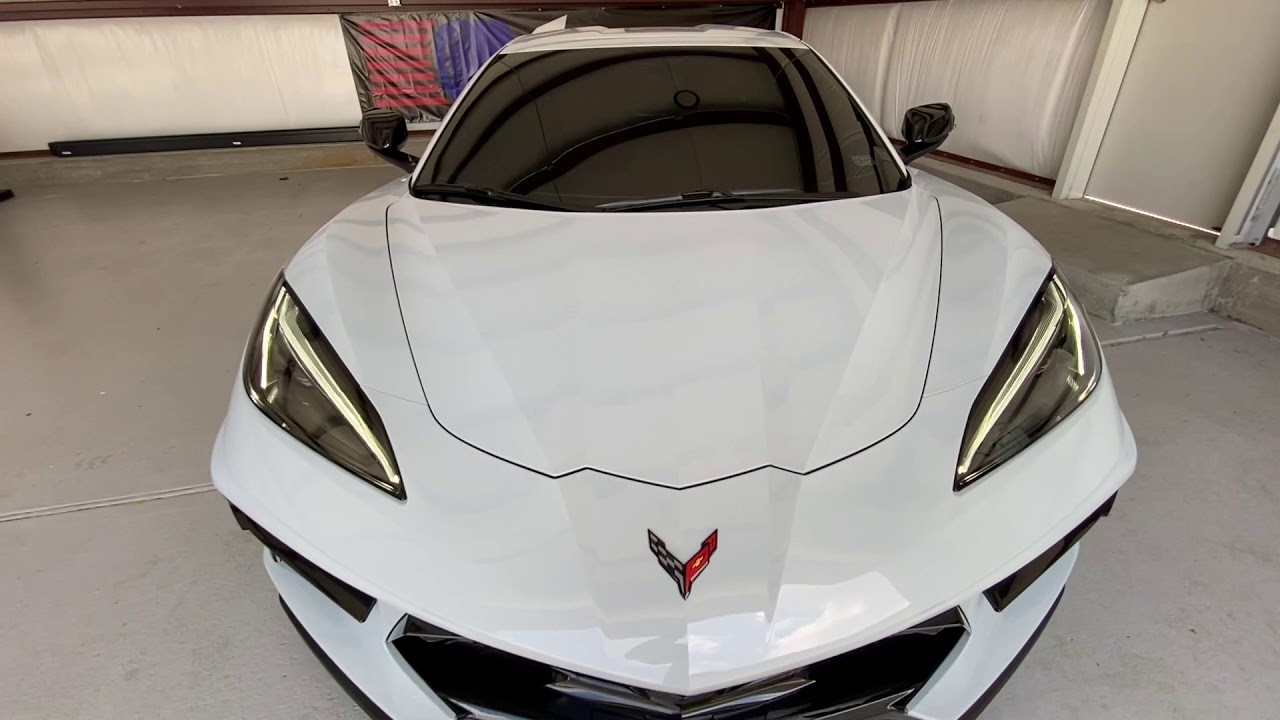AWT American Wheel & Tire C8 Corvette Rolling On 20" Front & 21