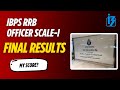 My RRB PO Final Result | IBPS | MPGB