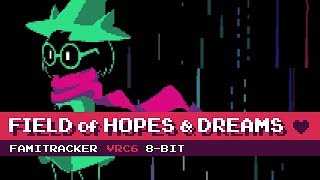 Field of Hopes and Dreams [8-Bit; VRC6] - Deltarune chords