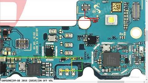 Samsung A8 2016 SM A810 ON OF Volume Powar Kiy Problem Hardware Solution
