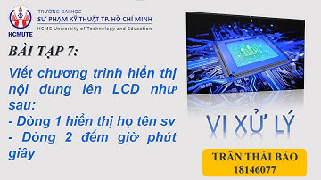 Hiển thị họ tên và đếm giờ phút giây trên LCD 16X2 #PIC16F887