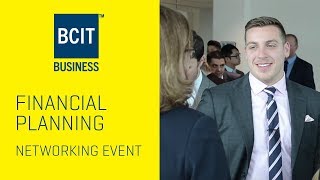 BCIT Financial Planning Diploma Industry Networking Event
