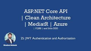 25. Securing API using JWT Token Authentication